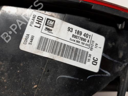 Left taillight OPEL CORSA D (S07) 1.6 Turbo (L08, L68) | BP28064467C34 