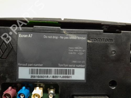 Display monitor RENAULT MEGANE CC (EZ0/1_) 1.5 dCi (EZ09, EZ1G, EZ0D, EZ14) | BP30977593C48