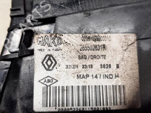Right taillight RENAULT CLIO IV (BH_) 0.9 TCe 90 (BHNF, BHMA, BHMH, BHJK, BHJR) | BP15380279C35 