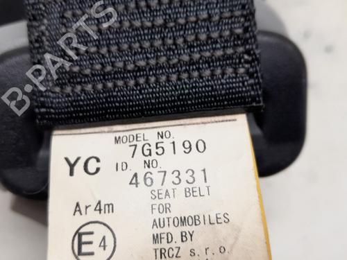 Rear center seatbelt TOYOTA YARIS (_P13_) 1.0 (KSP130_, KSP130) | BP13076244I27 