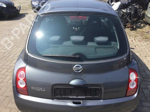Used Tailgate NISSAN MICRA III (K12) 1.2 16V (65 hp) 29166812