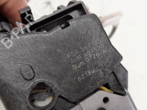 Rear left lock PEUGEOT 308 SW I (4E_, 4H_) 1.6 16V | BP13720999C100 