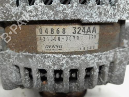 Alternator CHRYSLER VOYAGER IV (RG, RS) 2.4 | BP25620749M7 