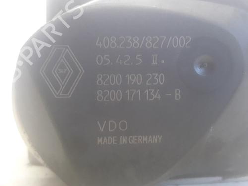Used Throttle body RENAULT CLIO III (BR0/1, CR0/1) 1.6 16V (BR05, BR0B, BR0Y, BR15, BR1J, BR1M, BR1Y, CR0B,... (112 hp) 11134432