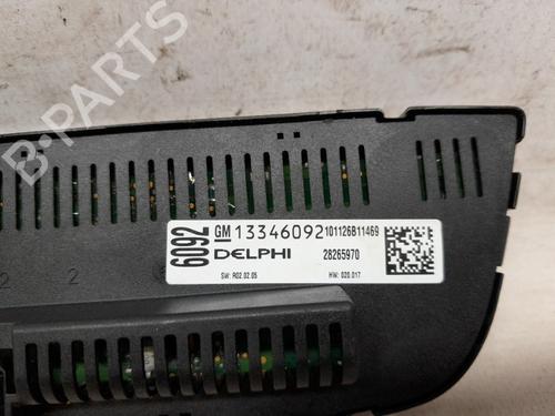 Climate control OPEL ASTRA J (P10) 1.4 Turbo (68) | BP30160058I5 