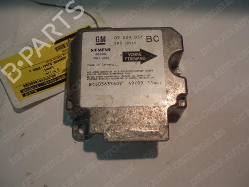 ECU airbags OPEL ASTRA G Hatchback (T98) 1.6 16V (F08, F48) | BP11063983M53 