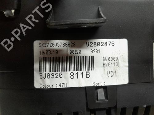 Display monitor SKODA FABIA II (542) 1.4 | BP30690711C48