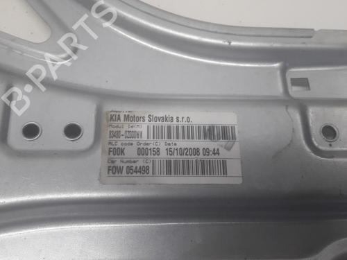 Rear right window mechanism KIA SPORTAGE II (JE_, KM_) 2.0 i 16V | BP11701977C25 