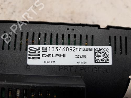 Climate control OPEL MERIVA B MPV (S10) 1.4 (75) | BP36089038I5 - Image 4