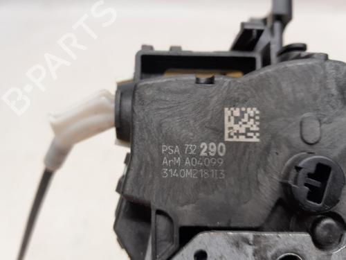 Front right lock PEUGEOT 5008 (0U_, 0E_) 1.6 16V | BP29166736C97 