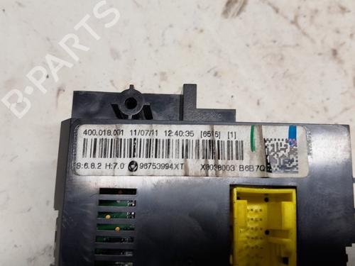 Climate control CITROËN DS3 (SA_) 1.6 HDi 90 | BP11950889I5 