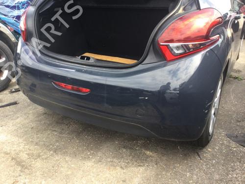Used Rear bumper PEUGEOT 208 I (CA_, CC_) 1.2 VTi 68 / PureTech 68 (68 hp) 18850626