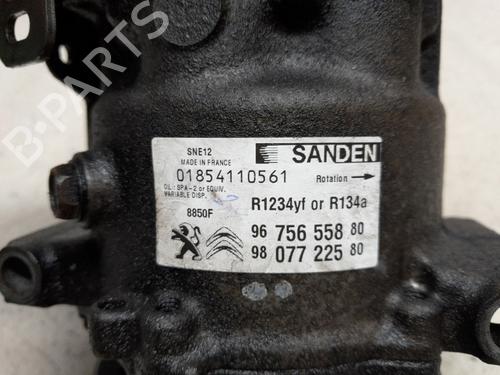 AC compressor PEUGEOT 208 I (CA_, CC_) 1.6 HDi / BlueHDi 75 | BP30378633M34