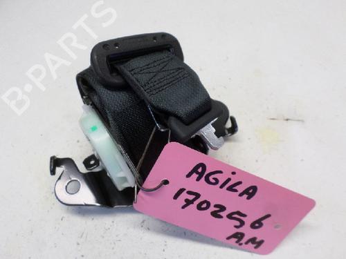 Used Rear center seatbelt OPEL AGILA (B) (H08) 1.0 (F68) (68 hp) 13151545