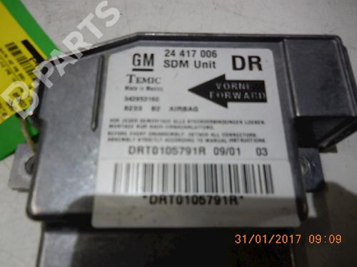 Used ECU airbags ECU airbags OPEL CORSA C (X01) 1.0 (F08, F68) (58 hp) 11065851 11065851