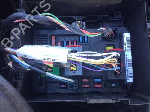 Used Fuse box CITROËN BERLINGO / BERLINGO FIRST Box Body/MPV (M_) 1.6 HDI 75 (MB9HW) (75 hp) 13748824