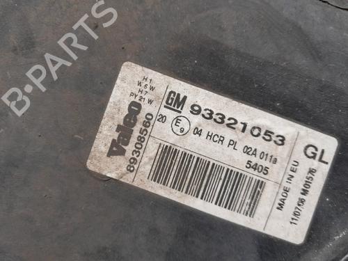 Right headlight OPEL MERIVA A MPV (X03) 1.6 (E75) | BP23274593C29 