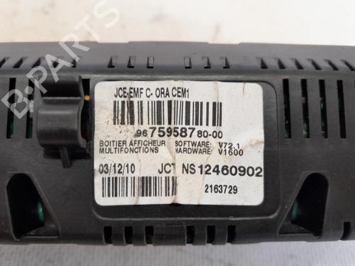 Display monitor CITROËN DS3 (SA_) 1.6 HDi 90 | BP29439463C48 