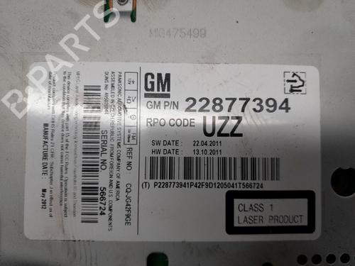 Radio OPEL ZAFIRA TOURER C (P12) 1.4 (75) | BP19926440E6 