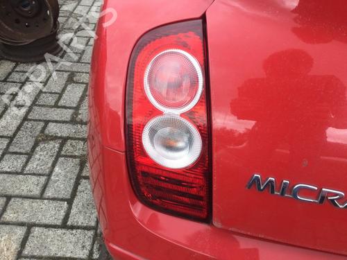 Used Left taillight NISSAN MICRA III (K12) 1.2 16V (65 hp) 19802632