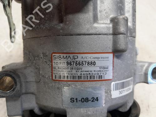 AC compressor CITROËN C4 CACTUS 1.2 VTi 82 | BP30160117M34 
