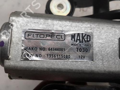 Rear wiper motor CITROËN NEMO Box Body/MPV (AA_) 1.4 HDi | BP15487631M102 