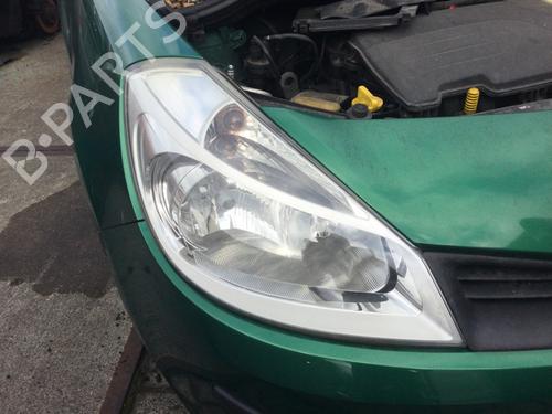 Used Right headlight RENAULT CLIO III (BR0/1, CR0/1) 1.2 16V (BR02, BR0J, BR11, CR02, CR0J, CR11) (75 hp) 30378586