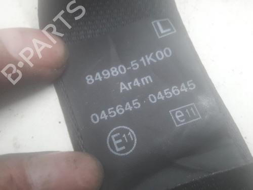Rear left seatbelt SUZUKI SPLASH (EX) 1.0 (A5B310) | BP11187366I29 
