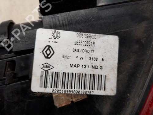 Right taillight RENAULT CLIO IV (BH_) 0.9 TCe 90 (BHNF, BHMA, BHMH, BHJK, BHJR) | BP24704799C35 