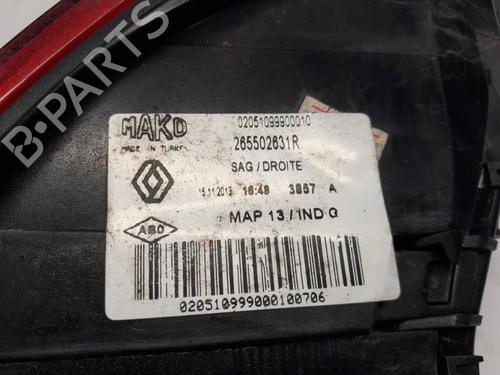Right taillight RENAULT CLIO IV (BH_) 0.9 TCe 90 (BHNF, BHMA, BHMH, BHJK, BHJR) | BP18849493C35 