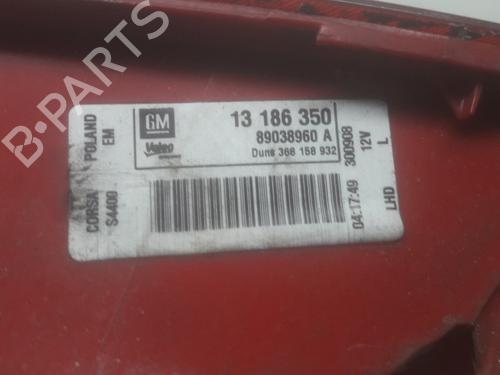 Left taillight OPEL CORSA D (S07) 1.2 (L08, L68) | BP11568931C34 