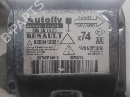 ECU airbags RENAULT LAGUNA II (BG0/1_) 1.9 dCi (BG08, BG0G) | BP11079940M53 