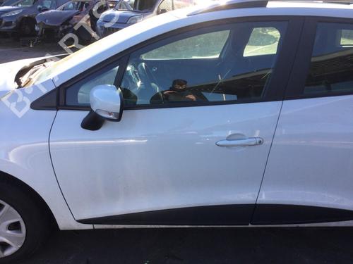 Used Left front door RENAULT CLIO IV Grandtour (KH_) 1.5 dCi 90 (KHN3, KHN4) (90 hp) 25749275