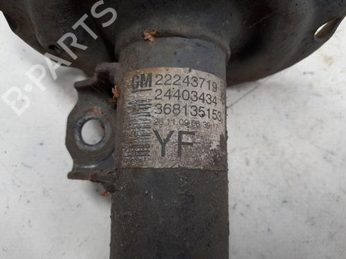 Højre fortil støddæmper OPEL MERIVA A MPV (X03) 1.6 (E75) | BP27406466M17 