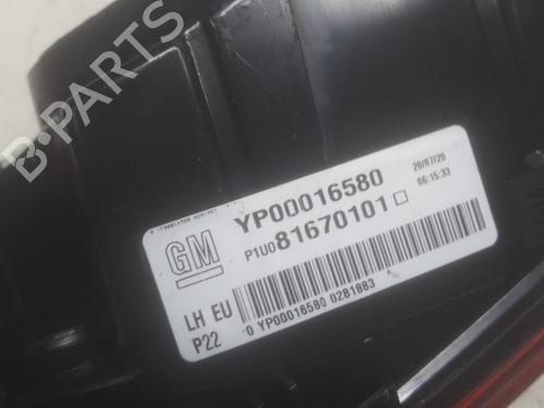 Left taillight OPEL GRANDLAND / GRANDLAND X (A18, P1UO) 1.6 Turbo Hybrid | BP11568823C34 