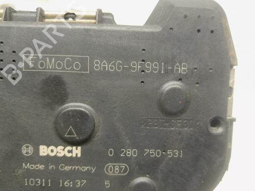 Throttle body FORD FIESTA VI (CB1, CCN) 1.25 | BP24441345M82 