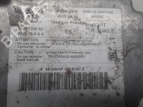 ECU airbags PEUGEOT 307 (3A/C) 1.6 16V | BP11079979M53 