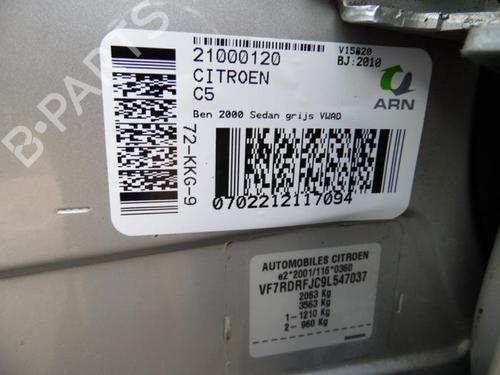 Left front driveshaft CITROËN C5 III (RD_) 2.0 16V (RDRFJC, RDRFJF) | BP40577654M38 - Image 35