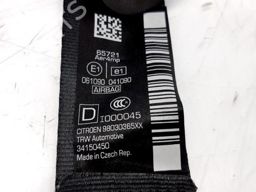 Front right seatbelt CITROËN C3 II (SC_) 1.2 VTi 82 | BP40570797I25 - Image 2