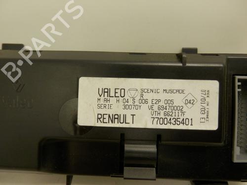 Commande Chauffage RENAULT SCÉNIC I MPV (JA0/1_, FA0_) 1.9 dTi (JA1U) (80 hp) 17190900
