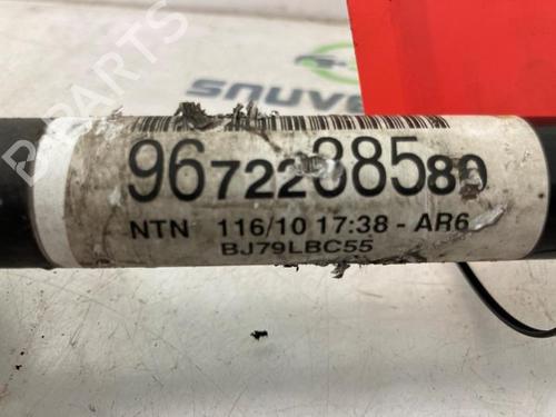 Left front driveshaft CITROËN DS3 (SA_) 1.6 VTi 120 | BP40581769M38 - Image 3