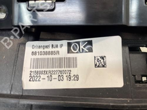 Dashboard RENAULT CLIO V (B7_) 1.0 TCe 90 (B7MT) | BP31050248C46 