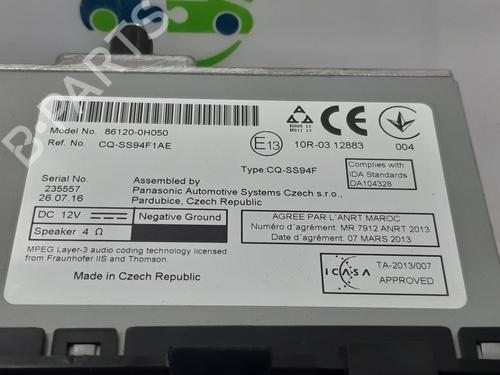 Radio PEUGEOT 108 1.0 VTi | BP12593669E6 