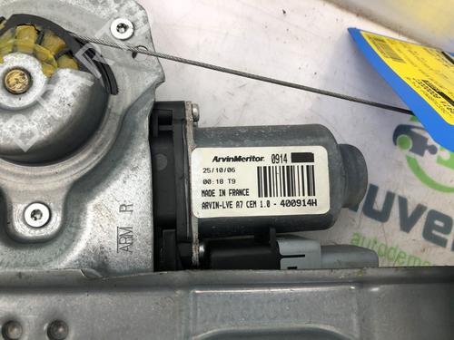 Front right window mechanism PEUGEOT 207 (WA_, WC_) 1.6 16V Turbo | BP24165876C23
