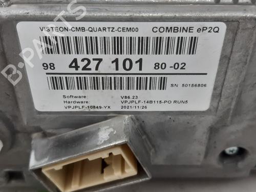 Instrument cluster PEUGEOT 208 II (UB_, UP_, UW_, UJ_) e-208 | BP26202828C47 