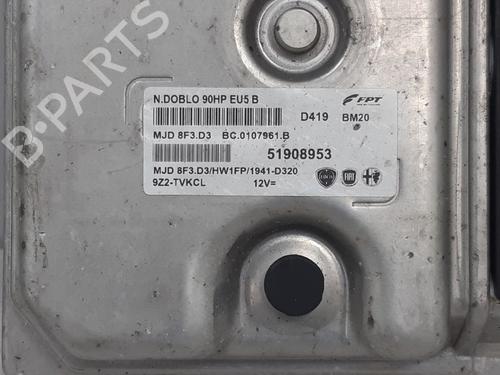 Engine control unit (ECU) FIAT DOBLO Cargo (263_) 1.3 D Multijet | BP17048632M57 