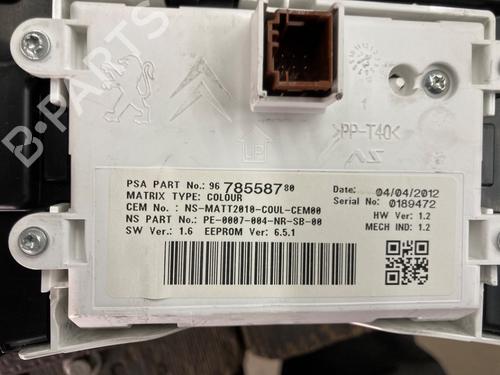 Used Instrument cluster Instrument cluster PEUGEOT 508 I (8D_) 2.0 HDi Hybrid4 AWC (200 hp) 34566939 34566939