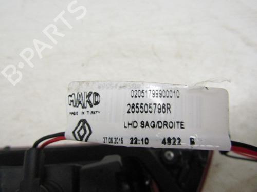 Right taillight RENAULT CLIO IV (BH_) 0.9 TCe 90 (BHNF, BHMA, BHMH, BHJK, BHJR) | BP10789634C35 