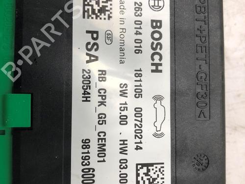 Electronic module PEUGEOT 3008 II SUV (MC_, MR_, MJ_, M4_) 1.2 THP/ PureTech 130 (MRHNSM, MRHNSU, MRHNSJ, MRHNYW,... | BP21193309M83 