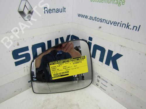 Spiegelglas links RENAULT SCÉNIC III (JZ0/1_) 1.6 16V (JZ0U, JZ1B) (110 hp) 10789154